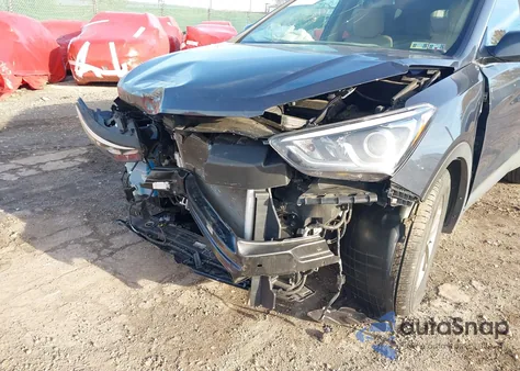 2017 Hyundai Santa Fe Sport 2.4L from USA, damaged, VIN 5NMZUDLB6HH035704